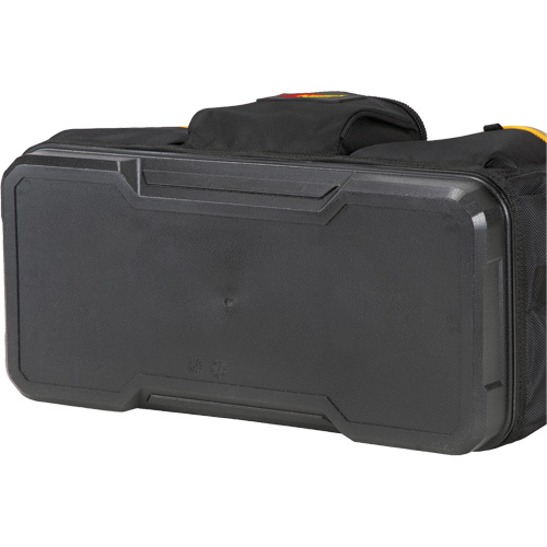 Sac &agrave; outils fourre-tout Big-Mouth &agrave; base moul&eacute;e, Polyester balistique, 23 pochettes, Noir/Bleu Seaboard Timber Mart