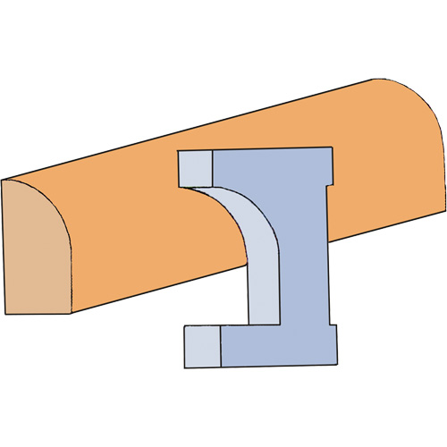 Jeu de couteaux pour moulage de frein Seaboard Timber Mart