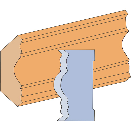 Fancy Cove Moulding Cutter Set Seaboard Timber Mart