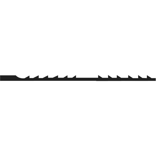 12 lames de scie &agrave; chantourner meul&eacute; avec pr&eacute;cision, Coupe spirale, 0,043" la x 5" lo, 10 dents par pouce Seaboard Timber Mart