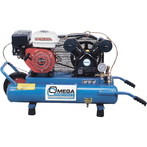 Compresseurs d'air s&eacute;rie entrepreneur, Essence, 6,6 gal. (8 gal. US), 125 PSI Seaboard Timber Mart