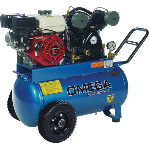 Compresseurs d'air s&eacute;rie entrepreneur, Essence, 16,6 gal. (20 gal. US), 125 PSI Seaboard Timber Mart