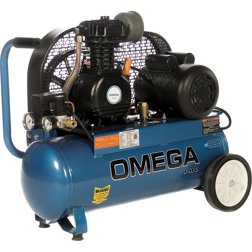 Professional Series Air Compressors, Electric, 9.2 Gal. (11 US Gal), 125 PSI, 115/1 V Seaboard Timber Mart