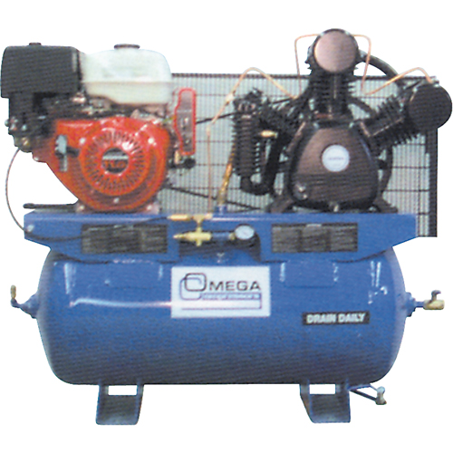 Compresseurs d'air s&eacute;rie industrielle - Compresseurs &agrave; moteur, 25 gal. (30 gal. US) Seaboard Timber Mart