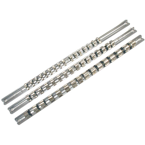 Rail porte-douilles &agrave; entraînement 1/4" SCH-14 avec 16 attaches de retenue Seaboard Timber Mart