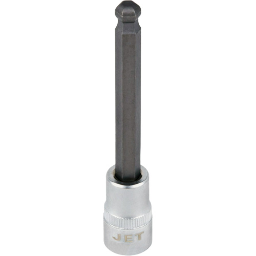 Douille &agrave; embout, Sph&egrave;re hexagonale, 4 mm x 4" lo, Prise 3/8" Seaboard Timber Mart