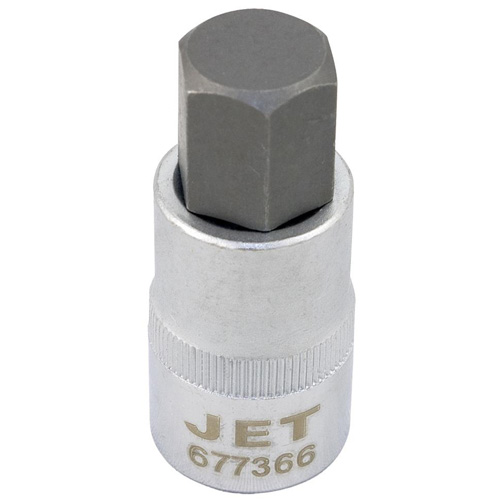Douille &agrave; embout, Hexagonale, 14 mm x 2" lo, Prise 1/2" Seaboard Timber Mart