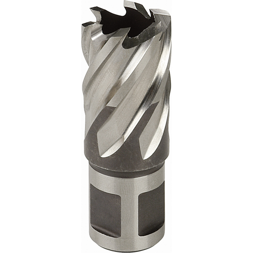 Annular Cutter, 3/4" Diameter, High Speed Steel, 3" Depth of Cut, 3/4" Shank Seaboard Timber Mart