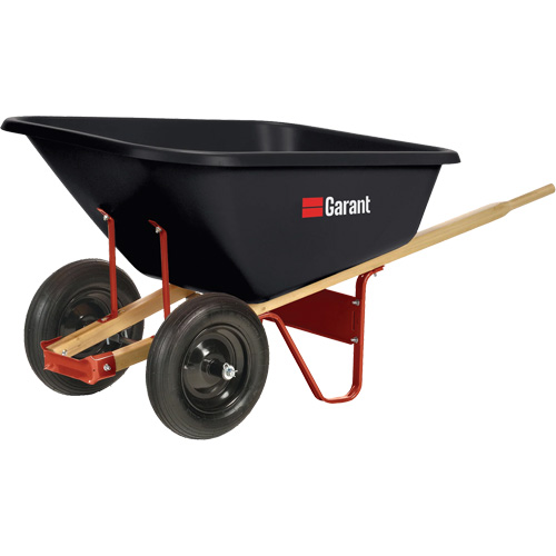 Wheelbarrow, 8 cu. Ft., Polyethylene Tray Seaboard Timber Mart