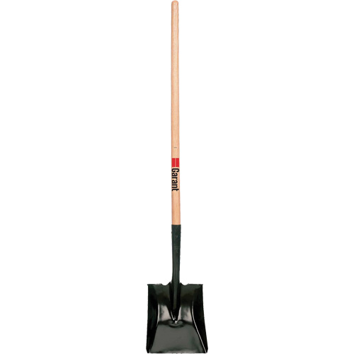 Square Point Shovel, Wood, Tempered Steel Blade, Straight Handle, 42" Long Seaboard Timber Mart