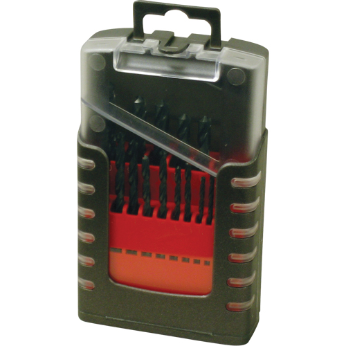 Drill Sets, 15 Pieces, High Speed Steel Seaboard Timber Mart