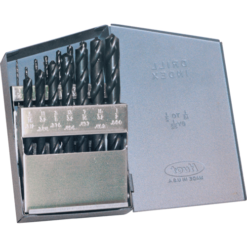 Drill Sets, 21 Pieces, High Speed Steel Seaboard Timber Mart