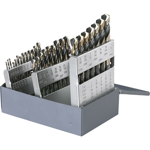Drill Sets, 29 Pieces, High Speed Steel Seaboard Timber Mart