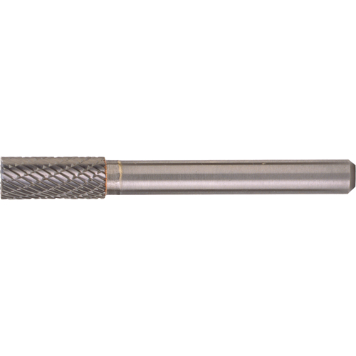 Solid Carbide Burrs - Cylinder Shape with No End Cut, SA-9, 1" Dia., 1/4" Shank Seaboard Timber Mart
