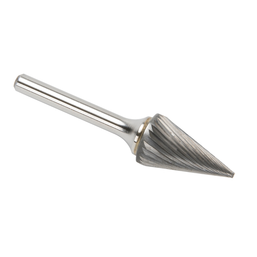 Solid Carbide Burrs - Pointed Cone Shape Seaboard Timber Mart