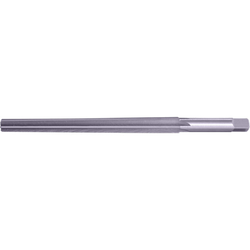 Taper Pin Reamer, #4 Drill, #4/O Reamer, Straight Flute, High Speed Steel, Straight Shank Seaboard Timber Mart