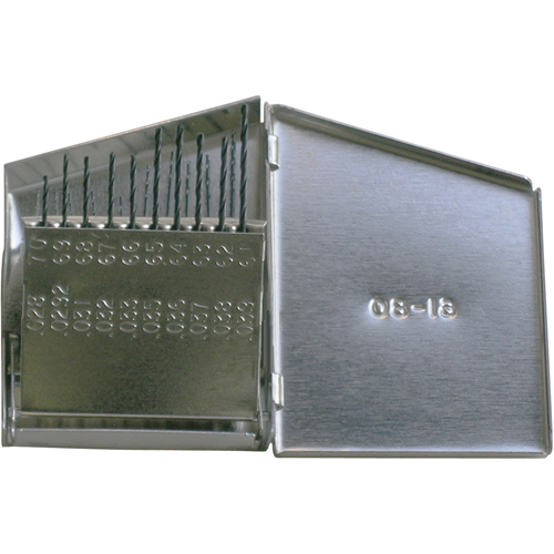 Jeux de forets, 20 morceaux, Acier rapide Seaboard Timber Mart