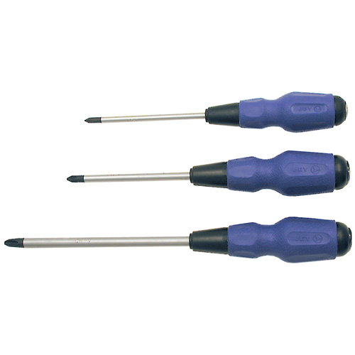 Phillips TORQUE DRIVE&reg; Screwdriver, #1, 4" L, Cushion Grip Handle Seaboard Timber Mart