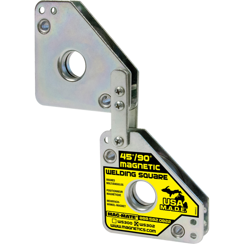 &eacute;querres De Soudage Magn&eacute;tiques, 7-5/8" lo x 1-3/8" la x 3-3/4" h, 120 lb Seaboard Timber Mart