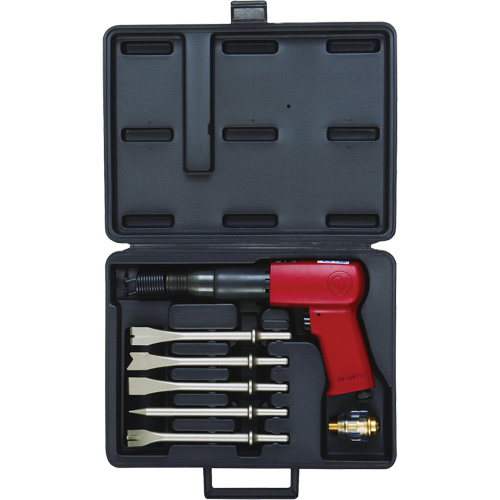 Heavy-Duty Air Hammer Kit, 25 CFM, 1/4", 2300 BPM, 3/4" x 3-1/2" (19 mm x 89 mm) Seaboard Timber Mart