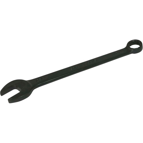 Flat Shank Combination Wrench, 12 Point, 23 mm, Black Oxide Finish Seaboard Timber Mart