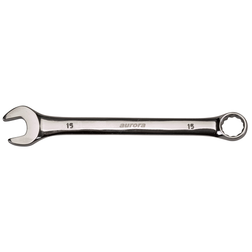 Combination Wrench, 12 Point, 6 mm, Chrome Finish Seaboard Timber Mart