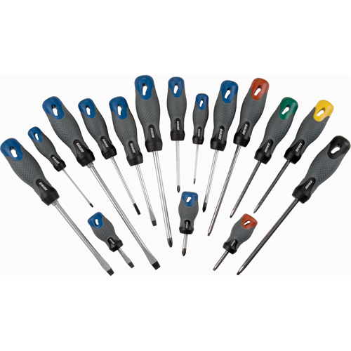 Screwdriver Set, 16 Pcs. Seaboard Timber Mart