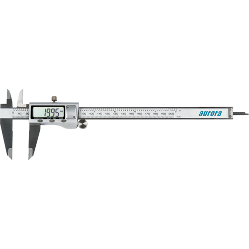 Electronic Digital Calipers, 0.001" (0.03 mm) Resolution, 0" - 8" (0 mm - 200 mm) Range Seaboard Timber Mart