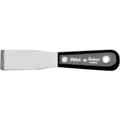 Putty Knife Chisel, Steel Blade, 1-1/4" Wide, Polypropylene Handle Seaboard Timber Mart