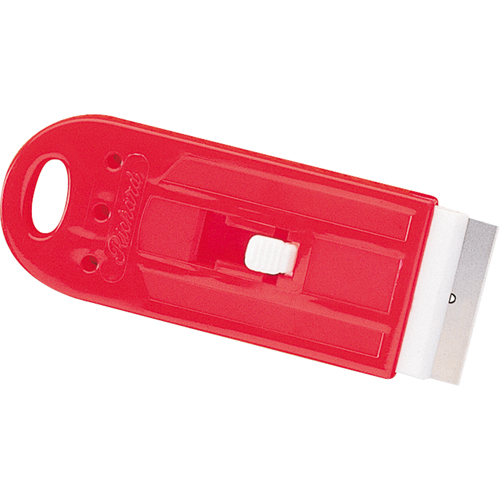 Retractable Razor Scrapers, High-Carbon Steel Blade, 1-1/2" Wide, Plastic Handle Seaboard Timber Mart