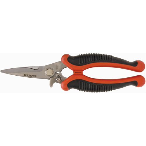 Easy Snip Utility Shear, 4" Cut Length, Straight Handle Seaboard Timber Mart