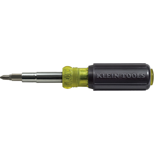 11-in-1  Multi-Bit Screwdriver/Nut Driver, 5/16"/1/4"/3/8" Drive, 7-1/4" L, Non Magnetic Seaboard Timber Mart