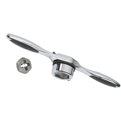 Jeu de tarauds et fili&egrave;res SAE/m&eacute;triques &agrave; rochet, 77 Morceaux Seaboard Timber Mart