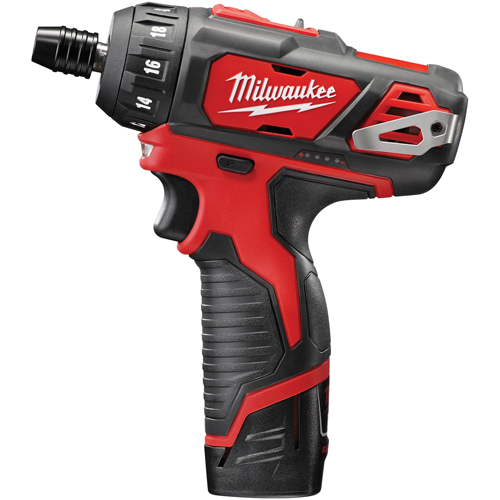Ensemble tournevis hexagonaux &agrave; 2 vitesses M12, 1/4", 12 V, 275 lb-po couple max., Lithium-ion bloc-pile Seaboard Timber Mart