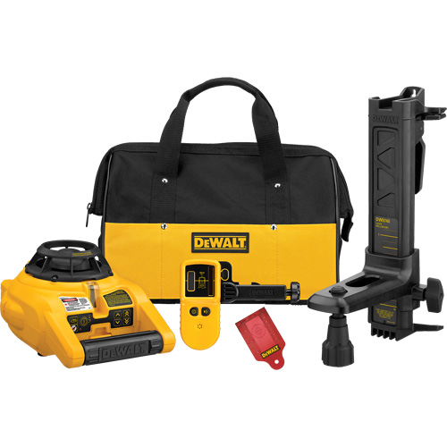 Interior and Exterior Rotary Laser Level Kit, 150' (45 m), 635 Nm Seaboard Timber Mart