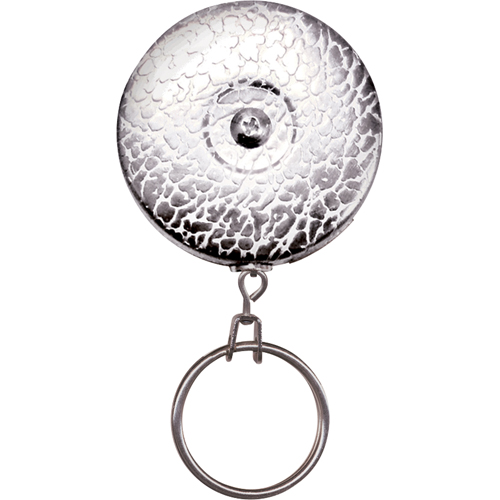 Porte-cl&eacute;s &agrave; d&eacute;vidoir The Original, Chrome, C&acirc;ble 24", Fixation Agrafe de ceinture Seaboard Timber Mart