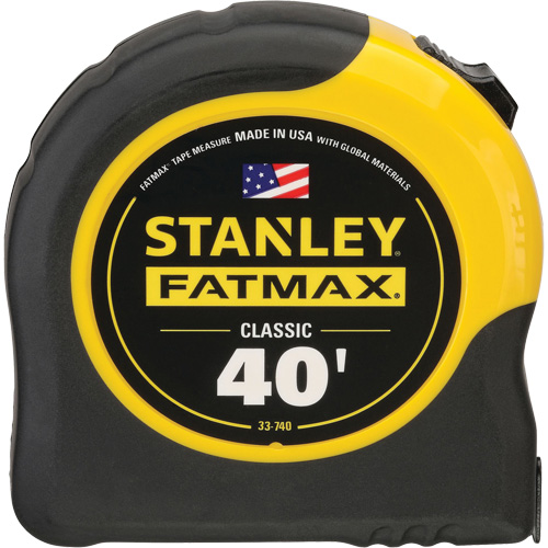 FatMax&reg; Tape Measure with BladeArmour&reg; Coating, 1-1/4" x 40', Imperial Graduations Seaboard Timber Mart