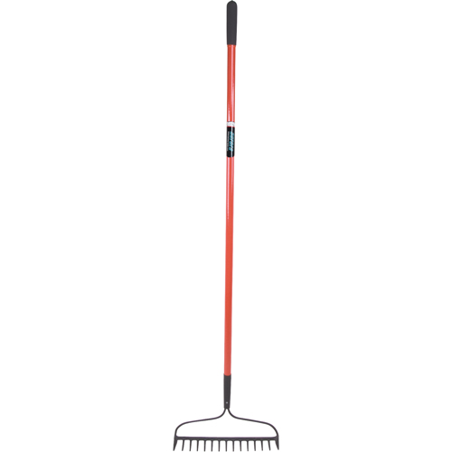 Heavy-Duty Bow Rakes, Fibreglass Handle, 15 Tines Seaboard Timber Mart