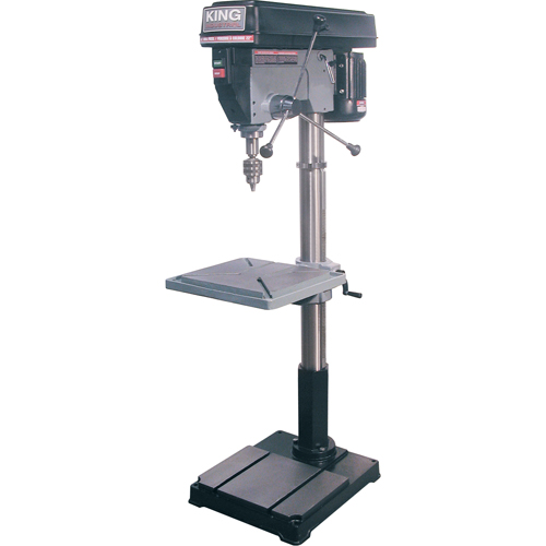 Floor Drill Presses, 22", 3/4" Chuck, 4200 RPM Seaboard Timber Mart
