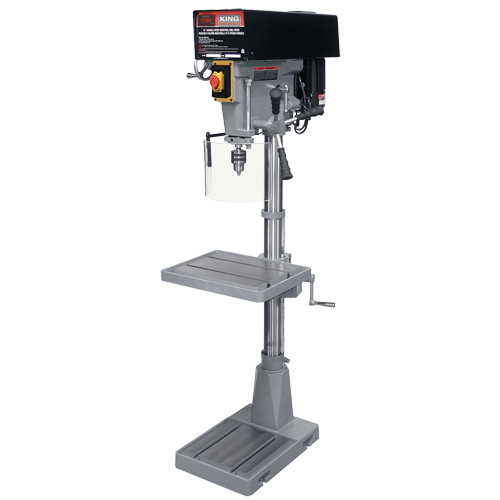 Floor Drill Presses, 15", 5/8" Chuck, 5000 RPM Seaboard Timber Mart