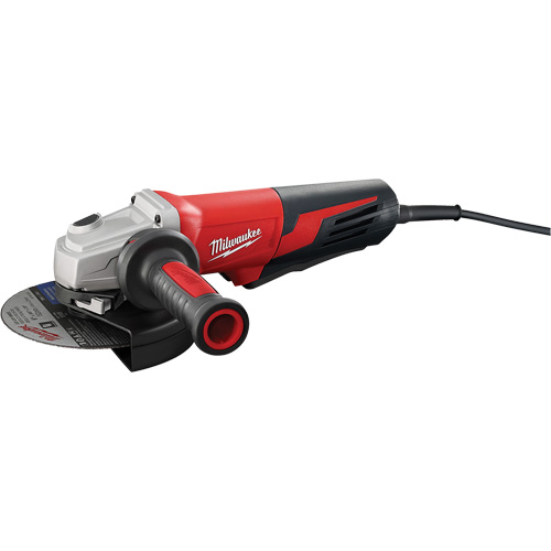 Small Paddle No-Lock Angle Grinder, 6", 120 V, 13 A, 9000 RPM Seaboard Timber Mart