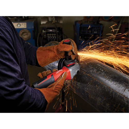 Small Paddle No-Lock Angle Grinder, 6", 120 V, 13 A, 9000 RPM Seaboard Timber Mart