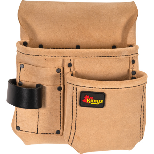 Half Carpenter Apron, Multiple Tool Holder, Leather, 4 Pockets Seaboard Timber Mart