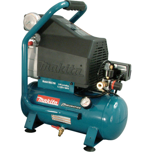 Compresseur d'air Big Bore, &eacute;lectrique, 2,6 gal. (3,2 gal. US), 130 PSI Seaboard Timber Mart