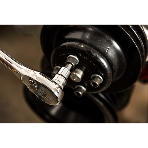 Jeu de douilles m&eacute;triques, Hexagonale, Prise 3/8", 12 mrcx Seaboard Timber Mart