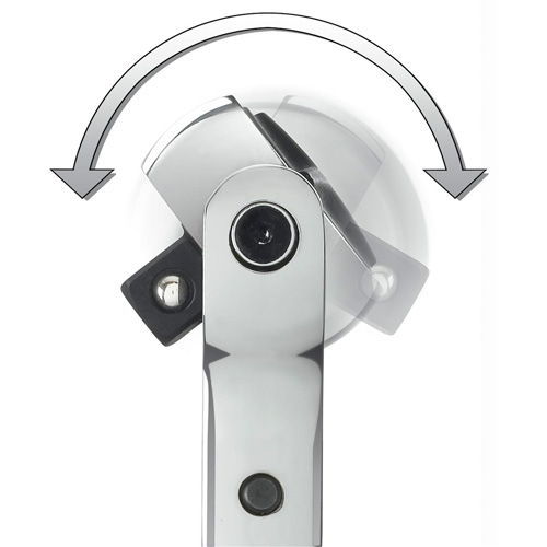 Jeu de cl&eacute;s &agrave; cliquet rotatives bimat&eacute;riau &agrave; 72 dents Seaboard Timber Mart