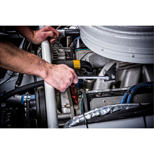 12-Point Long Pattern Wrench Set with Tool Roll, Combination, 15 Pieces, Imperial Seaboard Timber Mart