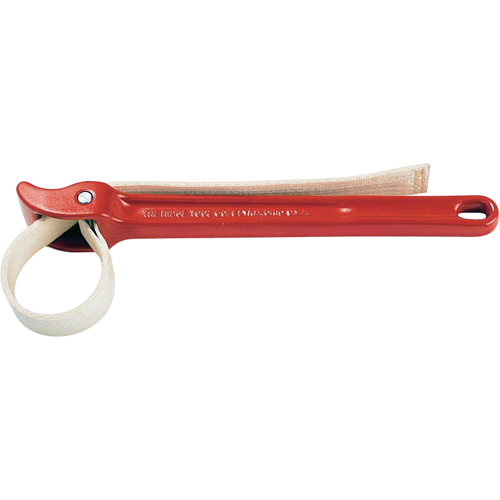 Strap Wrench #5P , 125 mm Pipe Capacity, 1-3/4" Strap Width, 29-1/4" Strap Length Seaboard Timber Mart