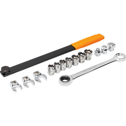 Ensemble d'outils &agrave; rochet avec ceinture serpentine 15 mcx Seaboard Timber Mart