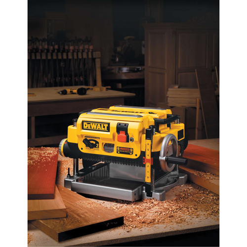 2-Speed Thickness Planer, 19-3/4" W x 22-1/2" L x 13-1/2" H, 20000 RPM No Load Speed Seaboard Timber Mart